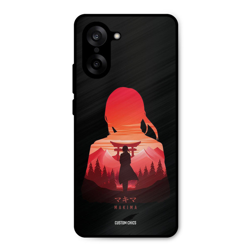 Makima Oneplus Nord CE5 Mobile Back Cover - Anime PrintShield Case