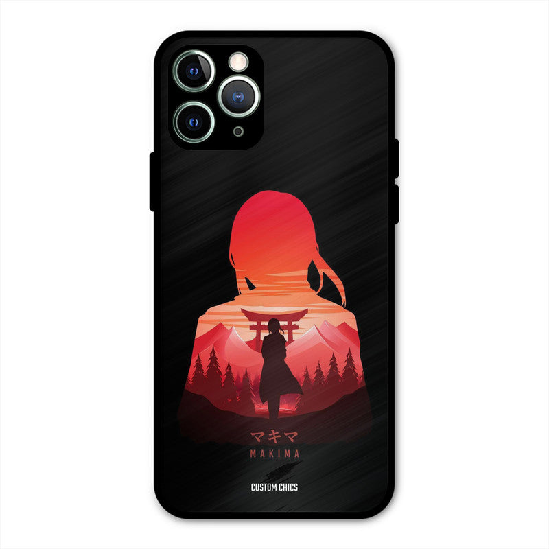 Makima iPhone 11 Pro Max Mobile Back Cover - Anime PrintShield Case