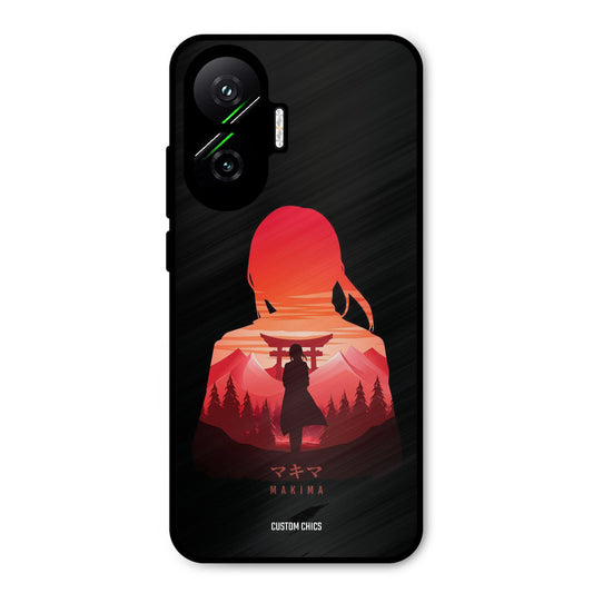 Makima Poco F7 5G Mobile Back Cover - Anime PrintShield Case