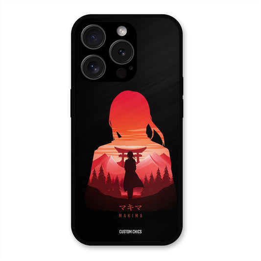 Makima iPhone 15 Pro Max Mobile Back Cover - Anime PrintShield Case