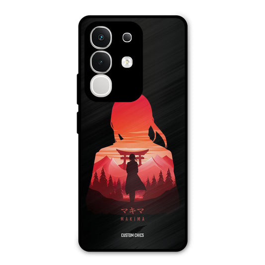 Makima Vivo T4x Mobile Back Cover - Anime PrintShield Case