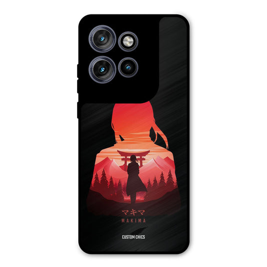 Makima Motorola Edge 50 Neo Mobile Back Cover - Anime PrintShield Case