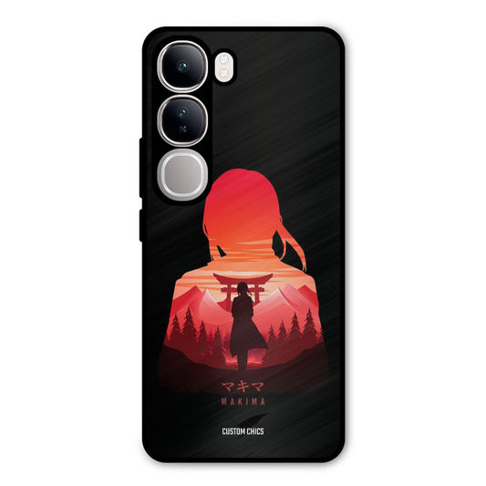 Makima Vivo Y300 Mobile Back Cover - Anime PrintShield Case