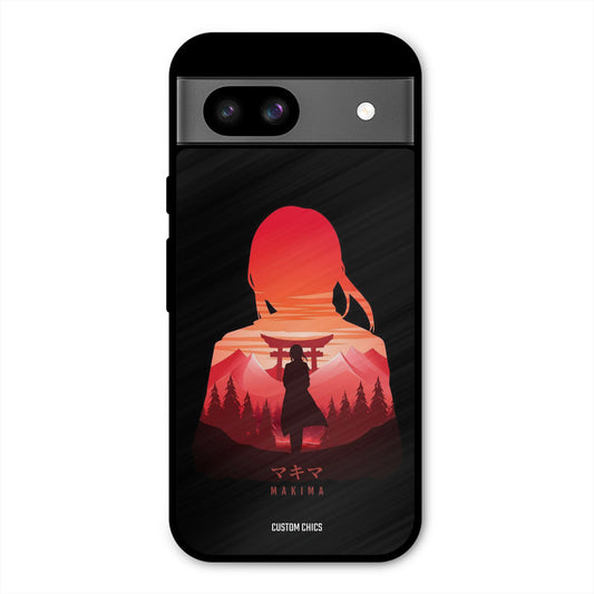 Makima Google Pixel 8a Mobile Back Cover - Anime PrintShield Case