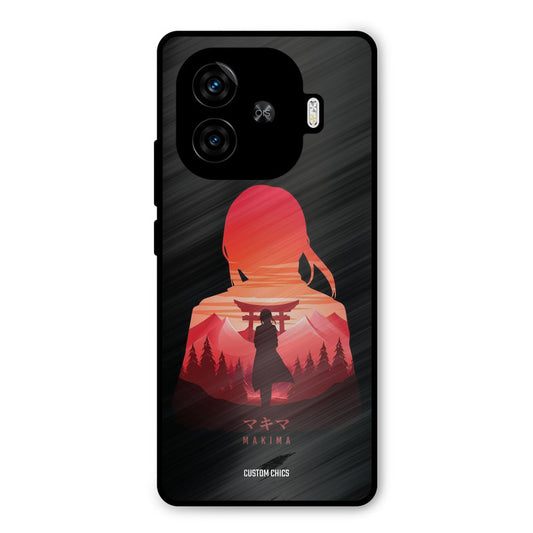 Makima iQoo Z9 Turbo Mobile Back Cover - Anime PrintShield Case