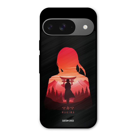 Makima Google Pixel 9 Mobile Back Cover - Anime PrintShield Case