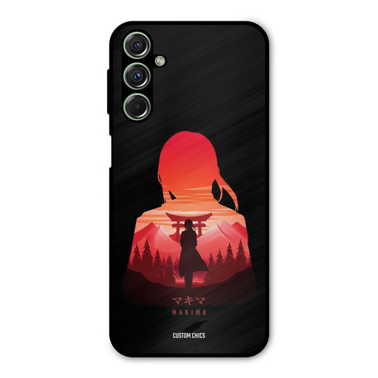 Makima Samsung Galaxy M34 Mobile Back Cover - Anime PrintShield Case
