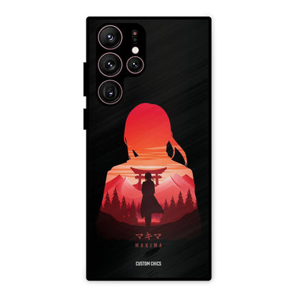 Makima Samsung Galaxy S22 Ultra Mobile Back Cover - Anime PrintShield Case