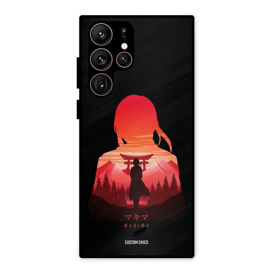 Makima Samsung Galaxy S22 Ultra Mobile Back Cover - Anime PrintShield Case