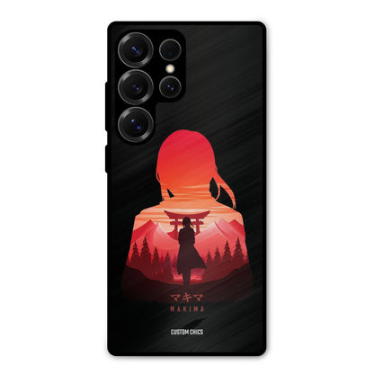 Makima Samsung Galaxy S25 Ultra Mobile Back Cover - Anime PrintShield Case