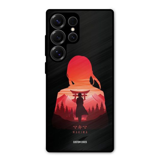 Makima Samsung Galaxy S25 Ultra Mobile Back Cover - Anime PrintShield Case