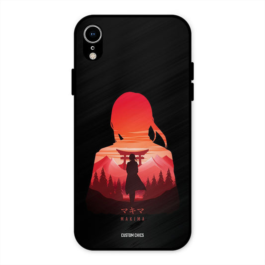 Makima iPhone XR Mobile Back Cover - Anime PrintShield Case