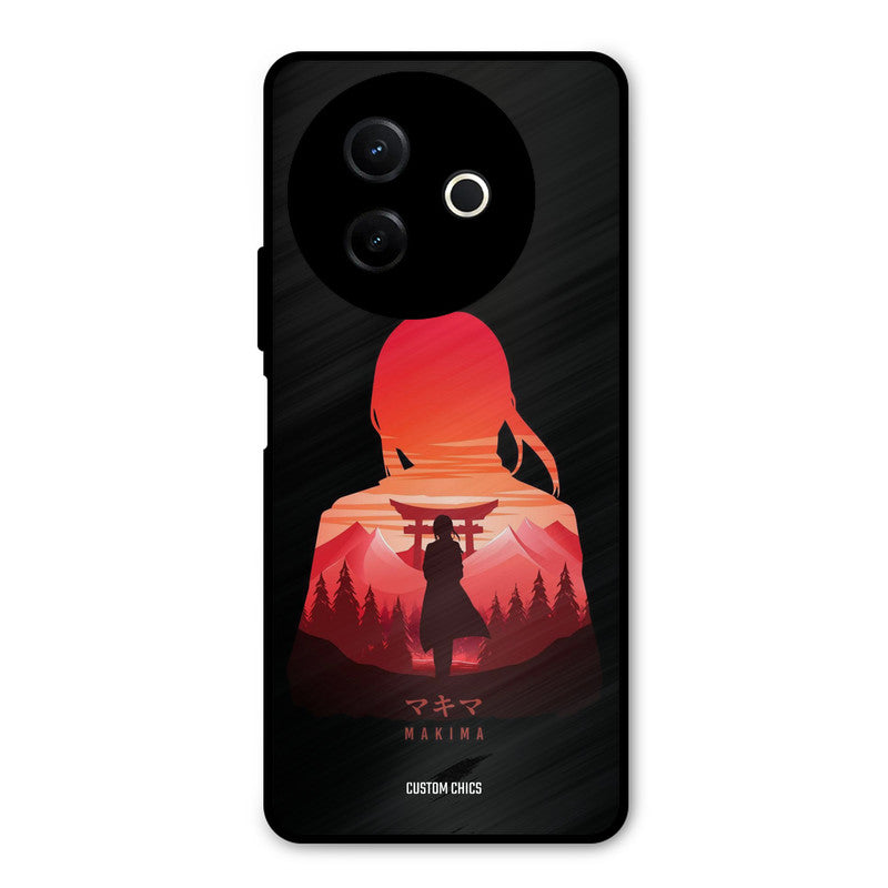 Makima Vivo Y39 Mobile Back Cover - Anime PrintShield Case