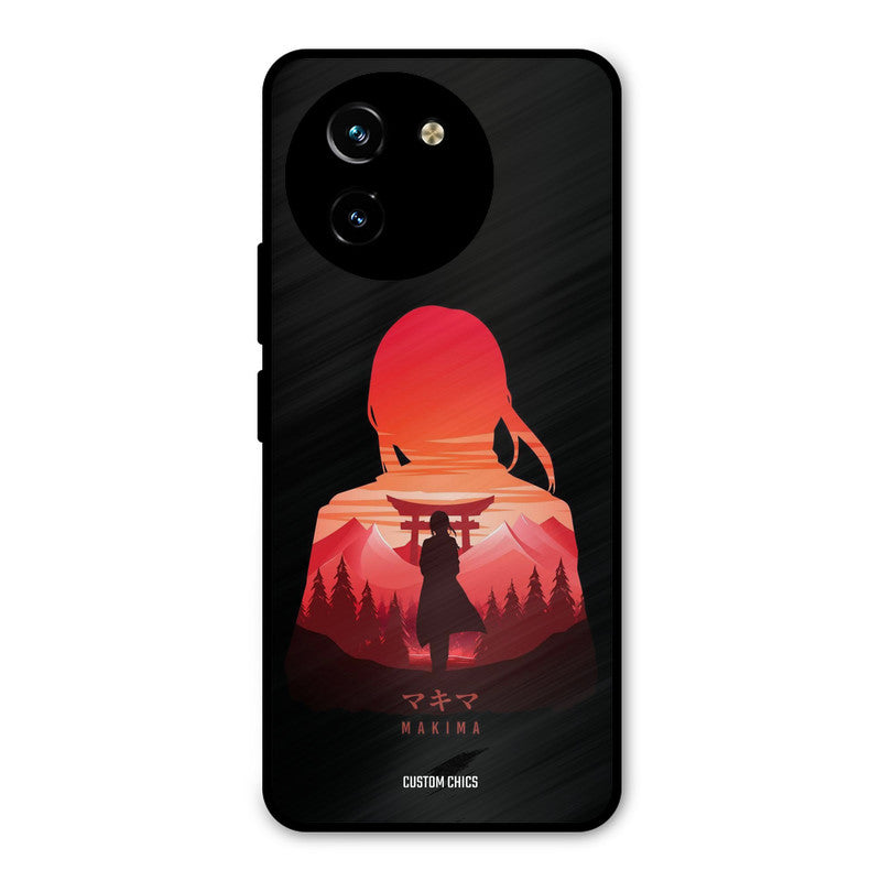 Makima Vivo Y200i Mobile Back Cover - Anime PrintShield Case