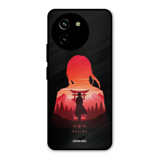 Makima Vivo Y200i Mobile Back Cover - Anime PrintShield Case