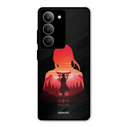 Makima Realme 14x Mobile Back Cover - Anime PrintShield Case