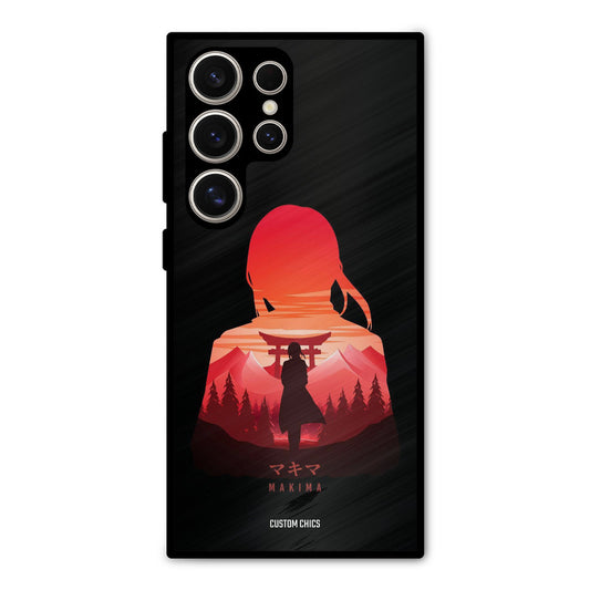 Makima Samsung Galaxy S24 Ultra Mobile Back Cover - Anime PrintShield Case