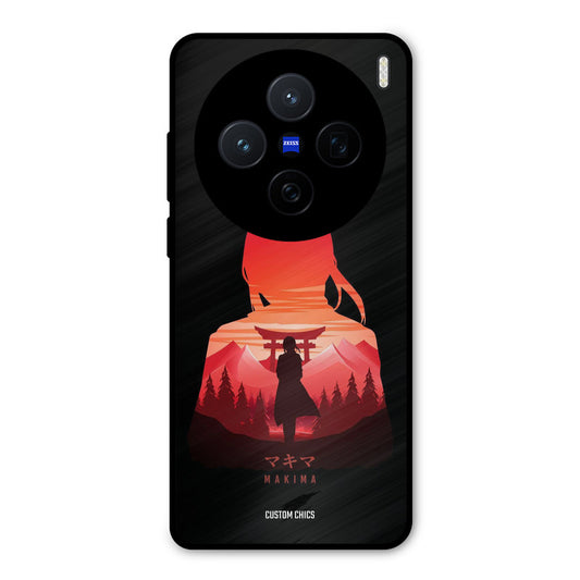 Makima Vivo X200 Mobile Back Cover - Anime PrintShield Case