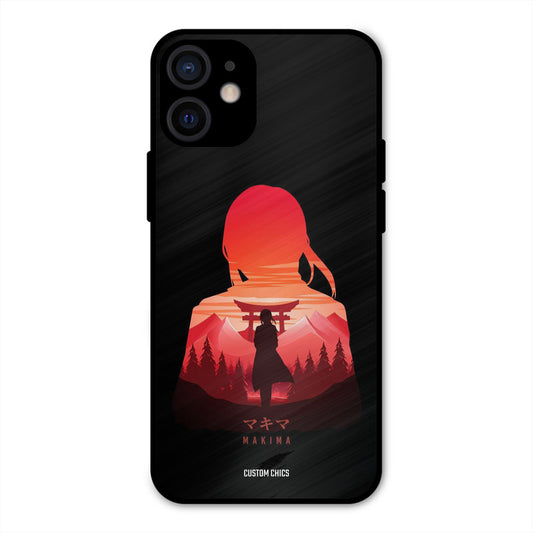 Makima iPhone 12 Mini Mobile Back Cover - Anime PrintShield Case