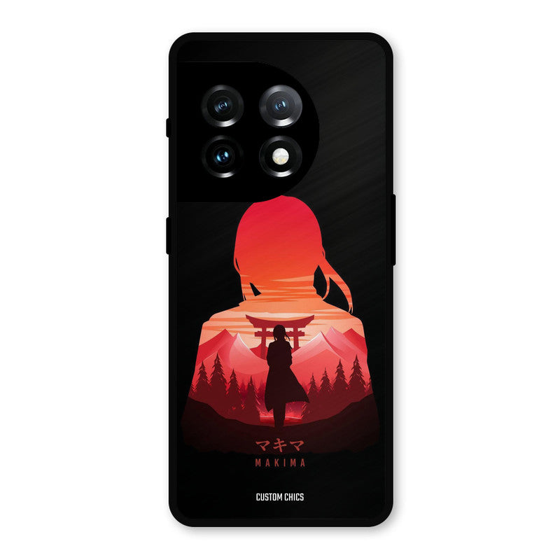 Makima OnePlus 11 Mobile Back Cover - Anime PrintShield Case