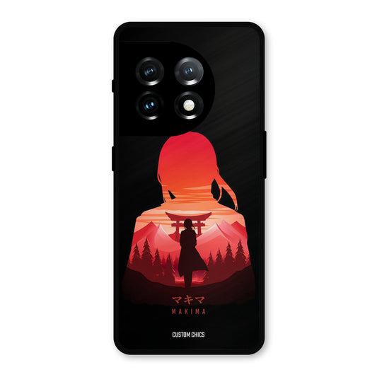 Makima OnePlus 11 Mobile Back Cover - Anime PrintShield Case