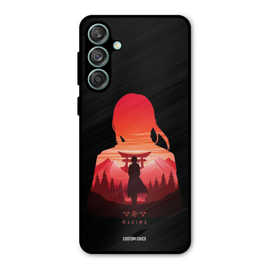 Makima Samsung Galaxy M55 5G Mobile Back Cover - Anime PrintShield Case