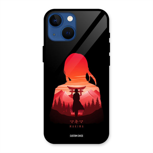 Makima iPhone 13 Mini Mobile Back Cover - Anime PrintShield Case