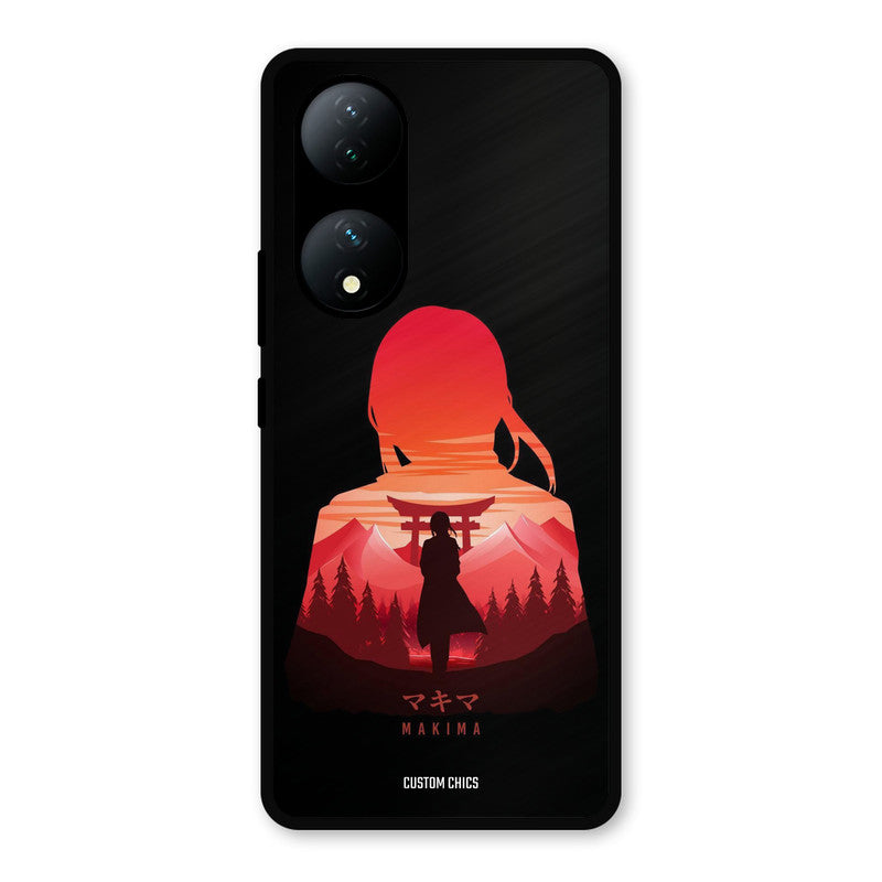 Makima Vivo Y100 Mobile Back Cover - Anime PrintShield Case
