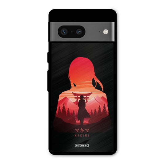 Makima Google Pixel 7 Mobile Back Cover - Anime PrintShield Case