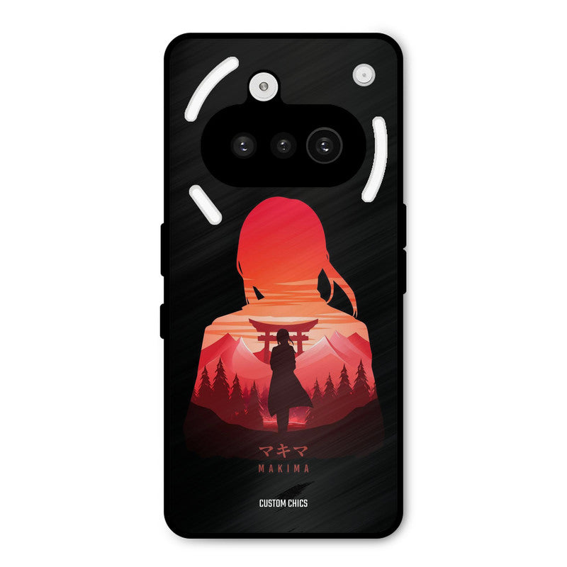 Makima Nothing Phone 3A Mobile Back Cover - Anime PrintShield Case