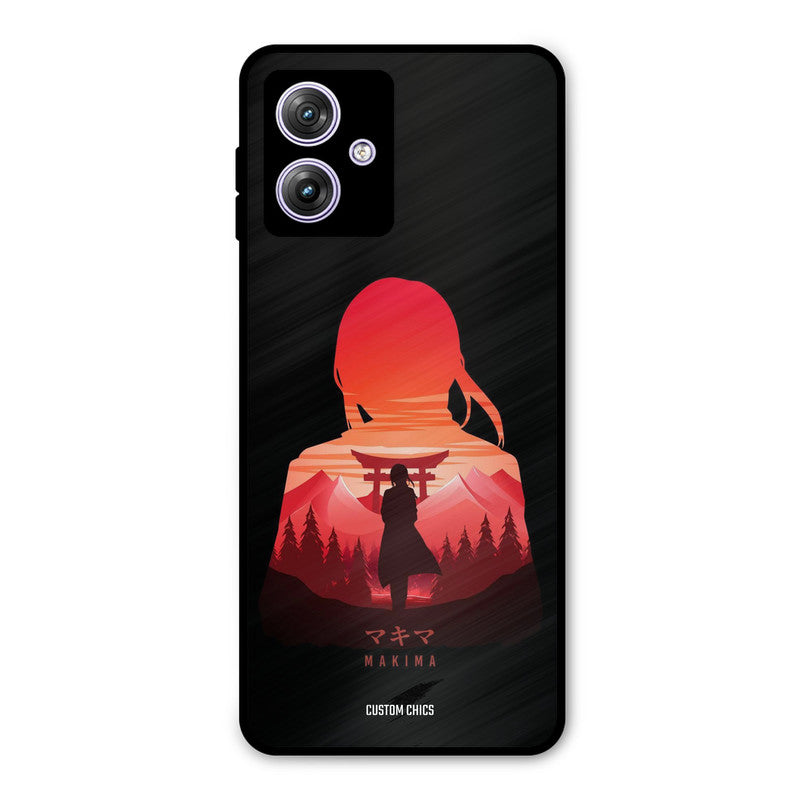 Makima Moto G54 Mobile Back Cover - Anime PrintShield Case