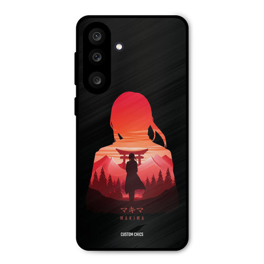 Makima Samsung Galaxy M56 Mobile Back Cover - Anime PrintShield Case