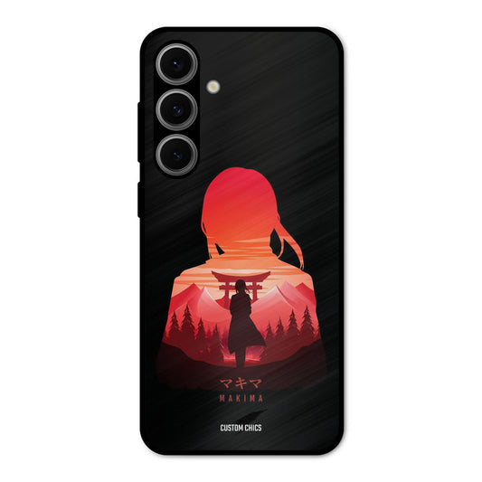 Makima Samsung Galaxy S24 Mobile Back Cover - Anime PrintShield Case