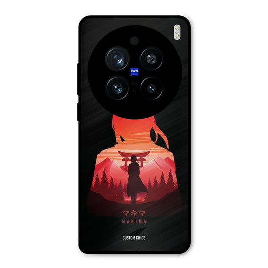 Makima Vivo X200 Pro Mobile Back Cover - Anime PrintShield Case