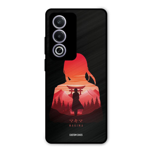 Makima Oppo K12x Mobile Back Cover - Anime PrintShield Case