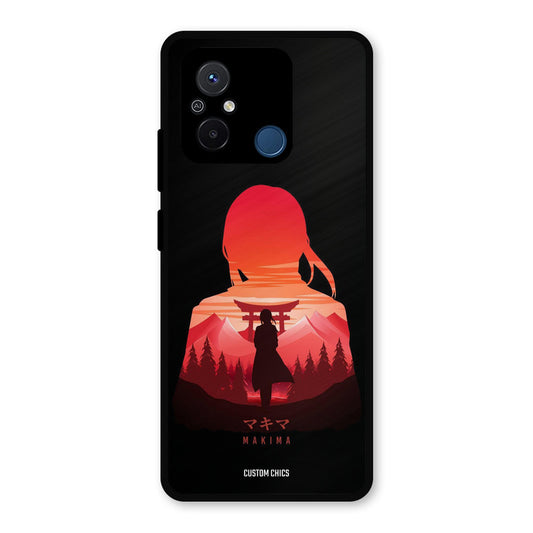 Makima Redmi 12c Mobile Back Cover - Anime PrintShield Case