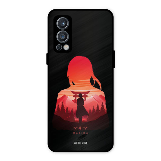 Makima OnePlus Nord 2 5G Mobile Back Cover - Anime PrintShield Case