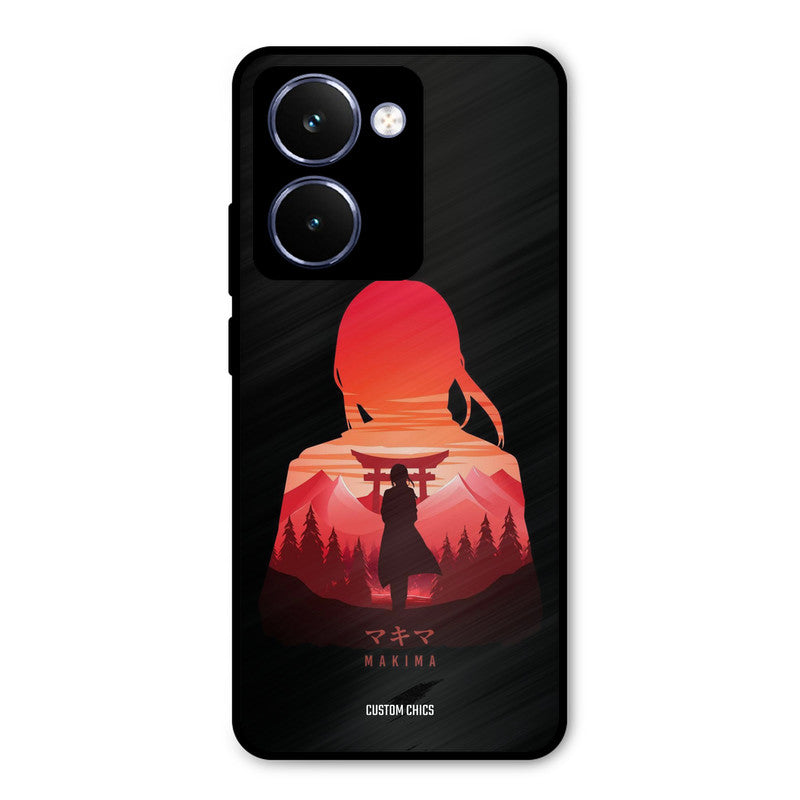 Makima Realme P3 Ultra Mobile Back Cover - Anime PrintShield Case