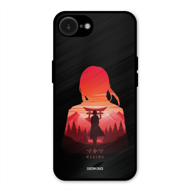 Makima iPhone 16e Mobile Back Cover - Anime PrintShield Case