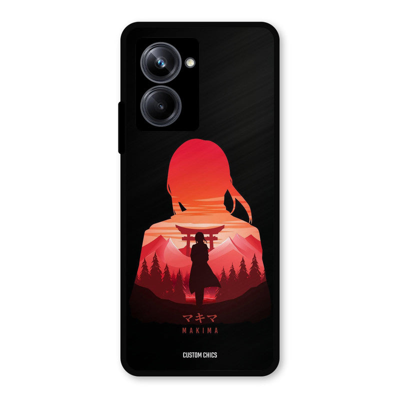 Makima Realme 10 Pro Mobile Back Cover - Anime PrintShield Case