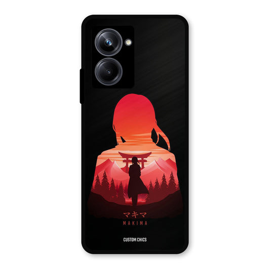 Makima Realme 10 Pro Mobile Back Cover - Anime PrintShield Case