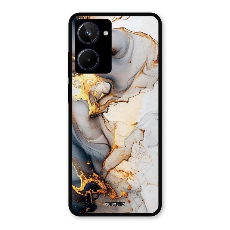 Marble Art Realme 10 Mobile Back Cover - Aesthetic PrintShield Case