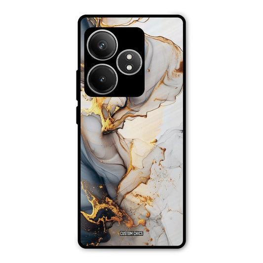 Marble Art Realme GT 6T Mobile Back Cover - Aesthetic PrintShield Case