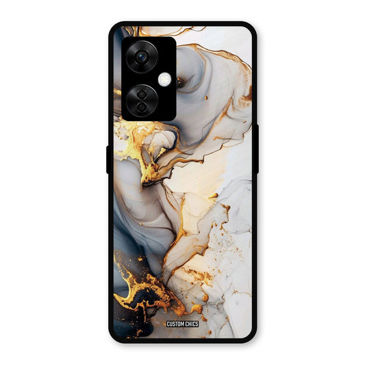 Marble Art OnePlus Nord CE 3 Lite Mobile Back Cover - Aesthetic PrintShield Case