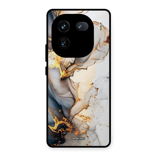 Marble Art iQOO 12 Mobile Back Cover - Aesthetic PrintShield Case