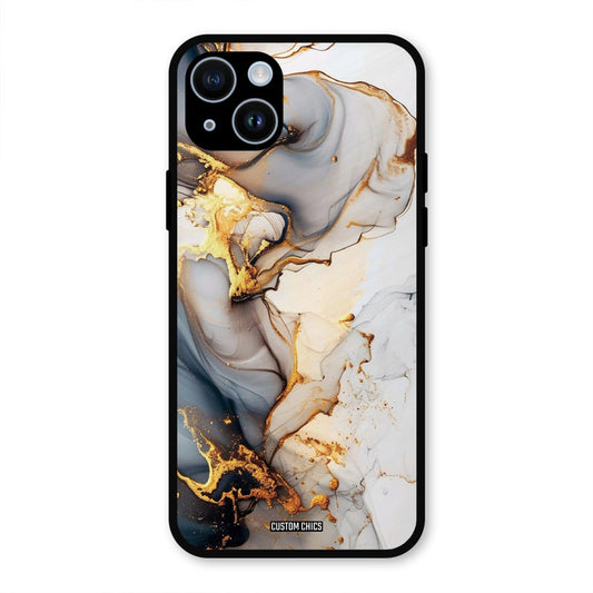 Marble Art iPhone 14 Mobile Back Cover - Aesthetic PrintShield Case