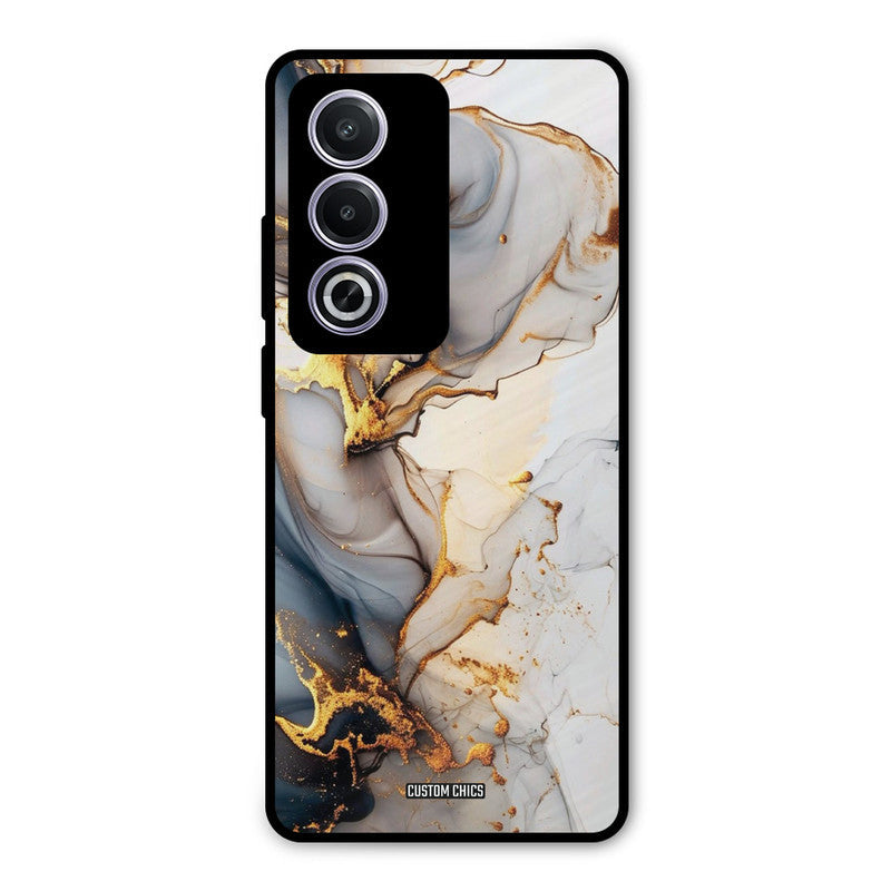 Marble Art Oppo K12x Mobile Back Cover - Aesthetic PrintShield Case