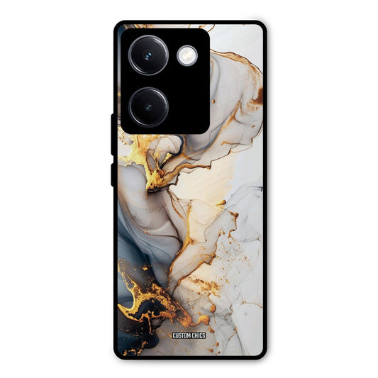 Marble Art Vivo Y300 Plus Mobile Back Cover - Aesthetic PrintShield Case