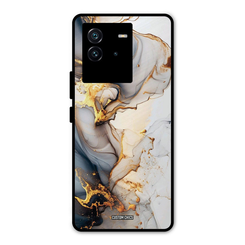 Marble Art iQOO Neo 6 5G Mobile Back Cover - Aesthetic PrintShield Case