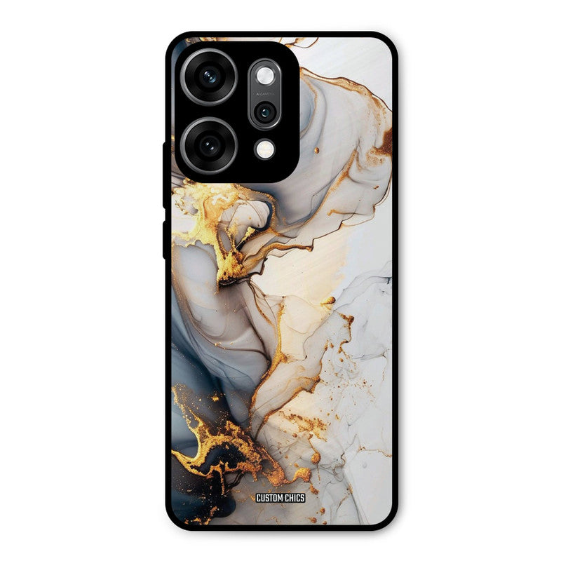 Marble Art Oppo Reno 14 Pro Mobile Back Cover - Aesthetic PrintShield Case